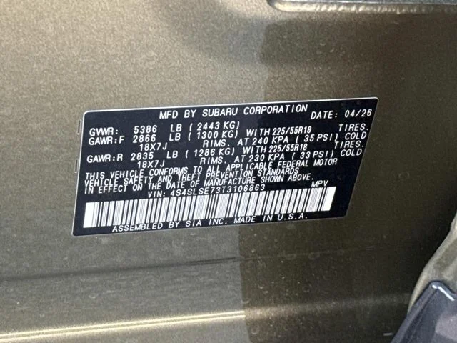 Used 2026 Silver Subaru Premium Hybrid image 30