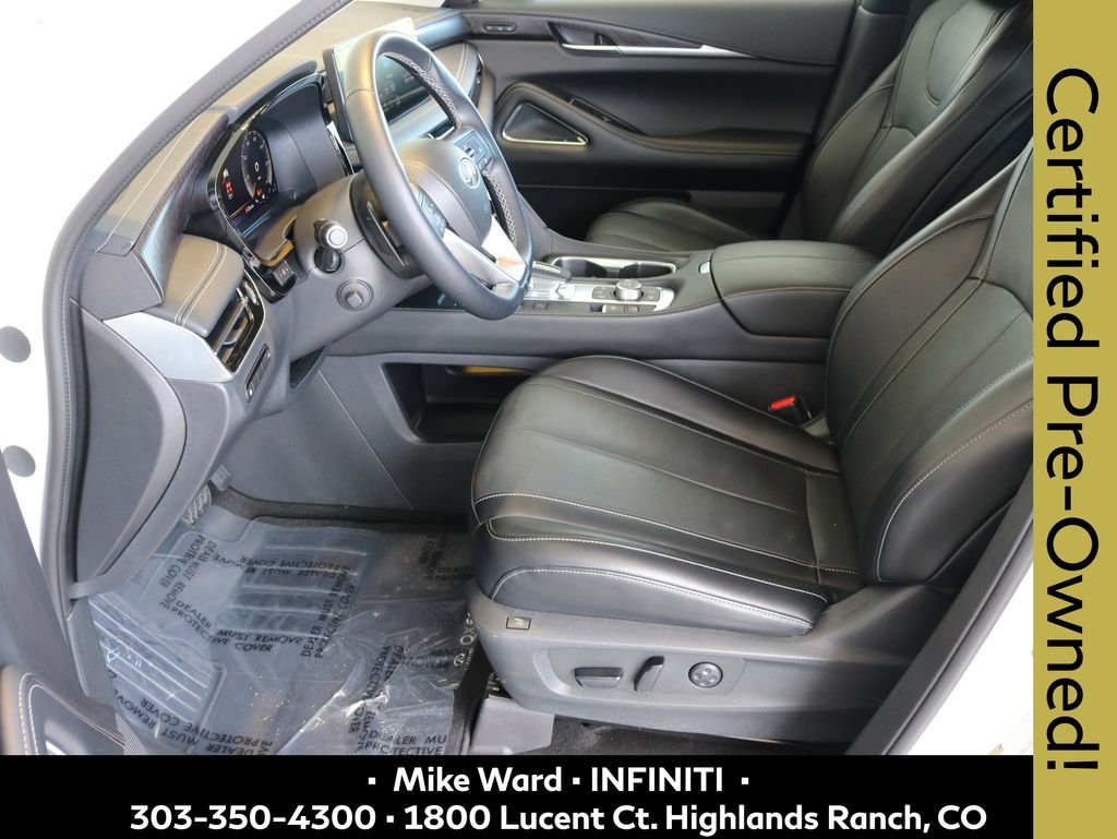Certified Used 2023 White INFINITI Sensory image 6