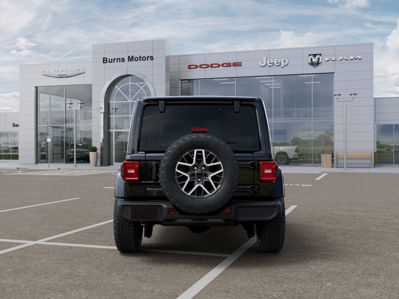 New 2026 Black Clear-Coat Exterior Paint Jeep Sahara 4-Door image 33