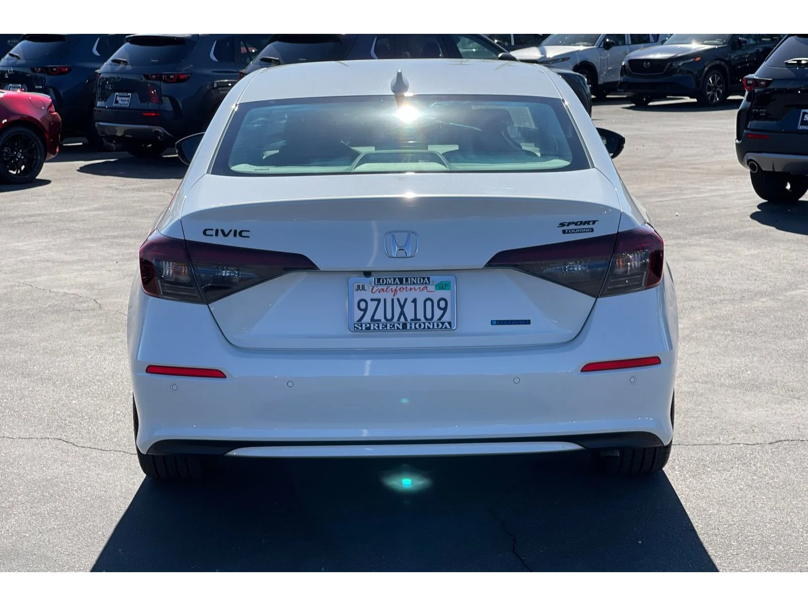 Certified Used 2026 Platinum White Pearl Honda 2WD Sport Touring Hybrid image 4