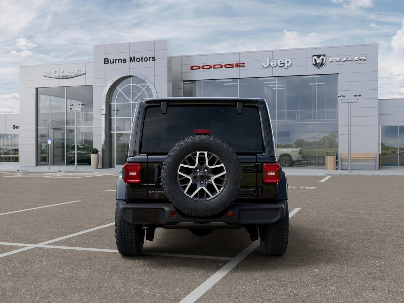 New 2026 Black Clear-Coat Exterior Paint Jeep Sahara 4-Door image 33