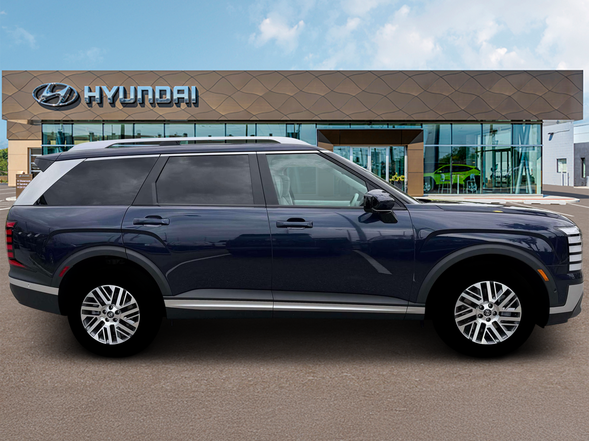 New 2026 Blue Hyundai SEL Premium AWD image 9