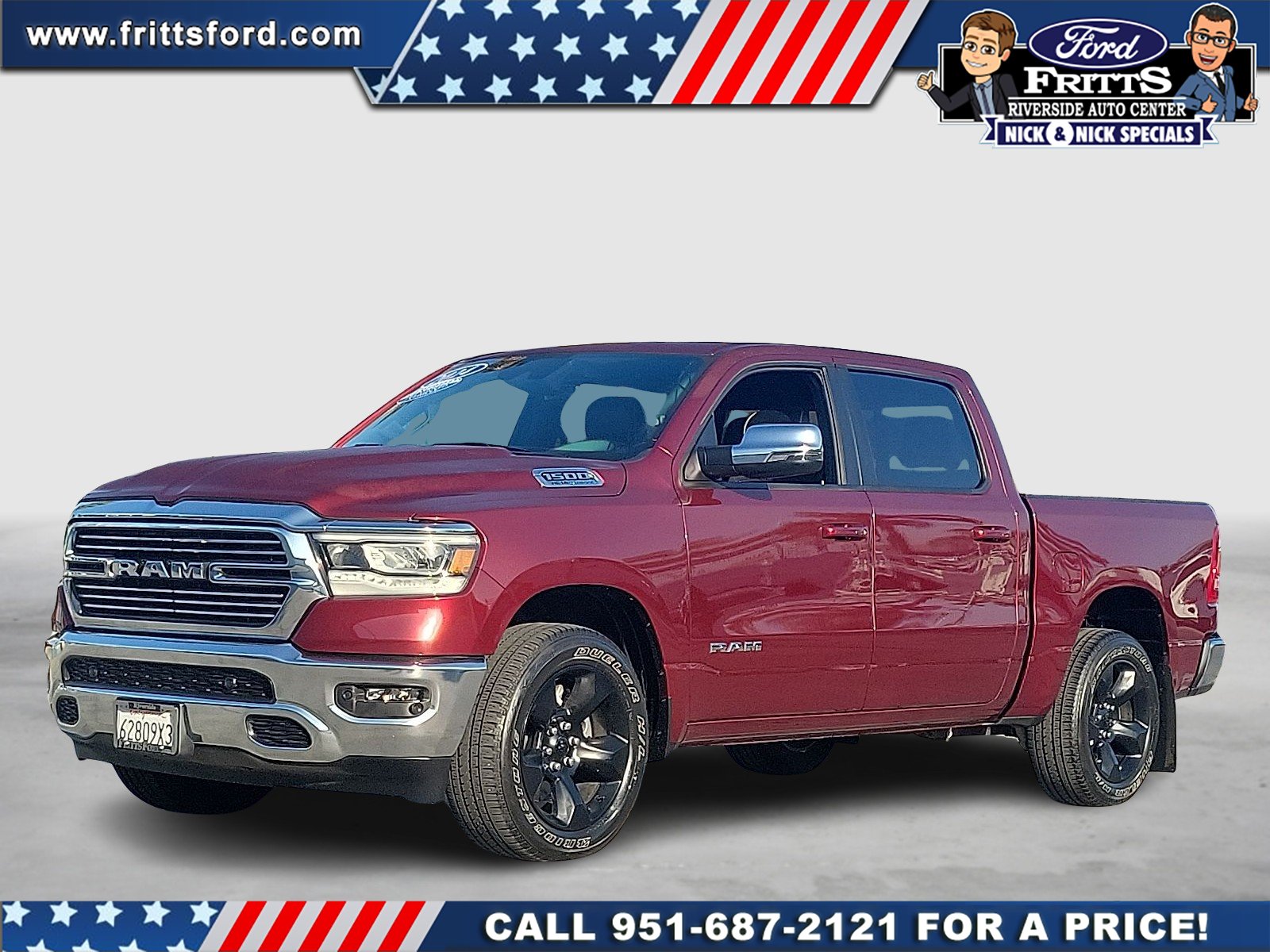 Certified Used 2024 Red Ram Laramie Crew Cab 4x4 5'7