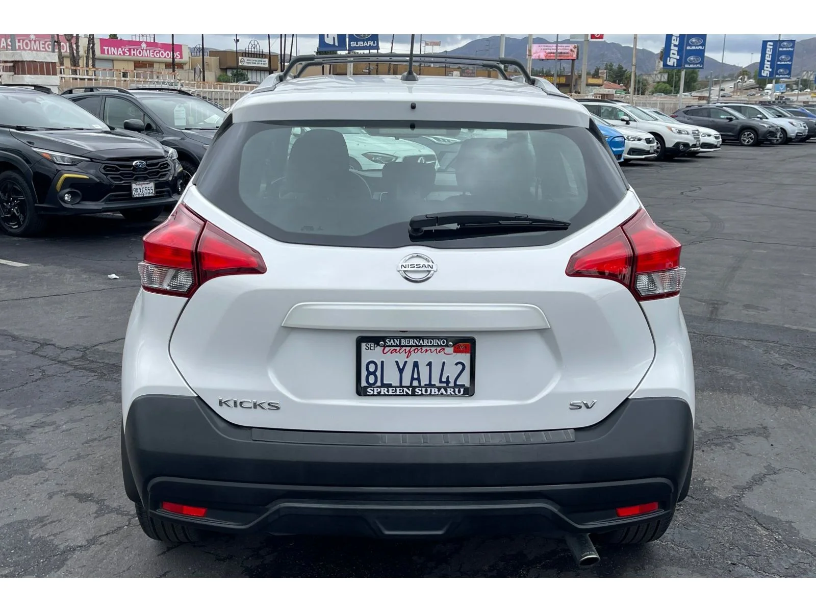 Used 2019 Aspen White Tricoat Nissan SV image 4