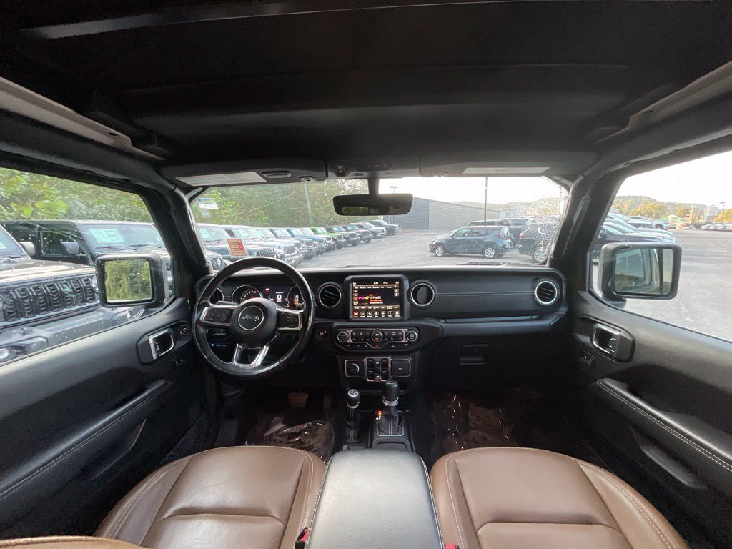 Used 2023 Green Jeep Sahara 4xe image 16