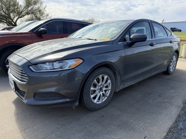 Used 2016 Ford Fusion S with VIN 3FA6P0G78GR276600 for sale in Augusta, KS