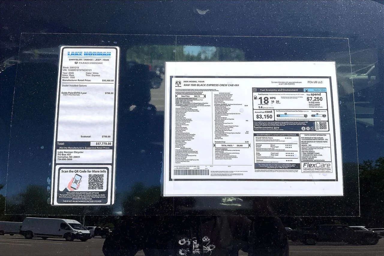 New 2026 Bright White Clear-Coat Exterior Paint RAM Express image 38