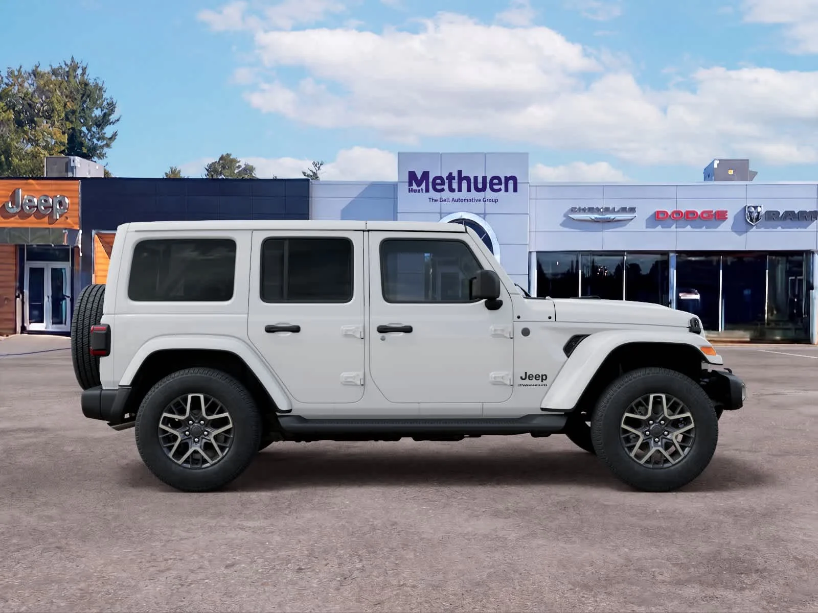 New 2026 Bright White Clearcoat Jeep Sahara image 21