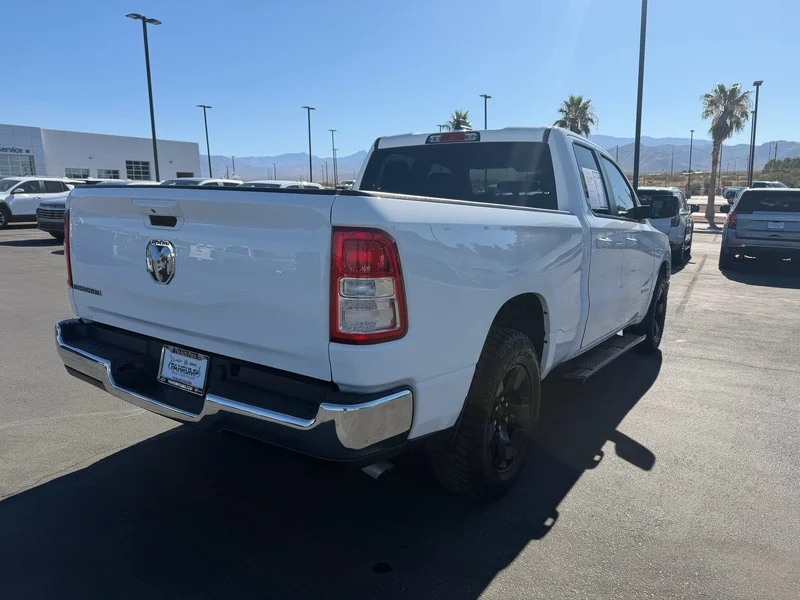 Used 2022 Bright White Clea Ram Big Horn image 3