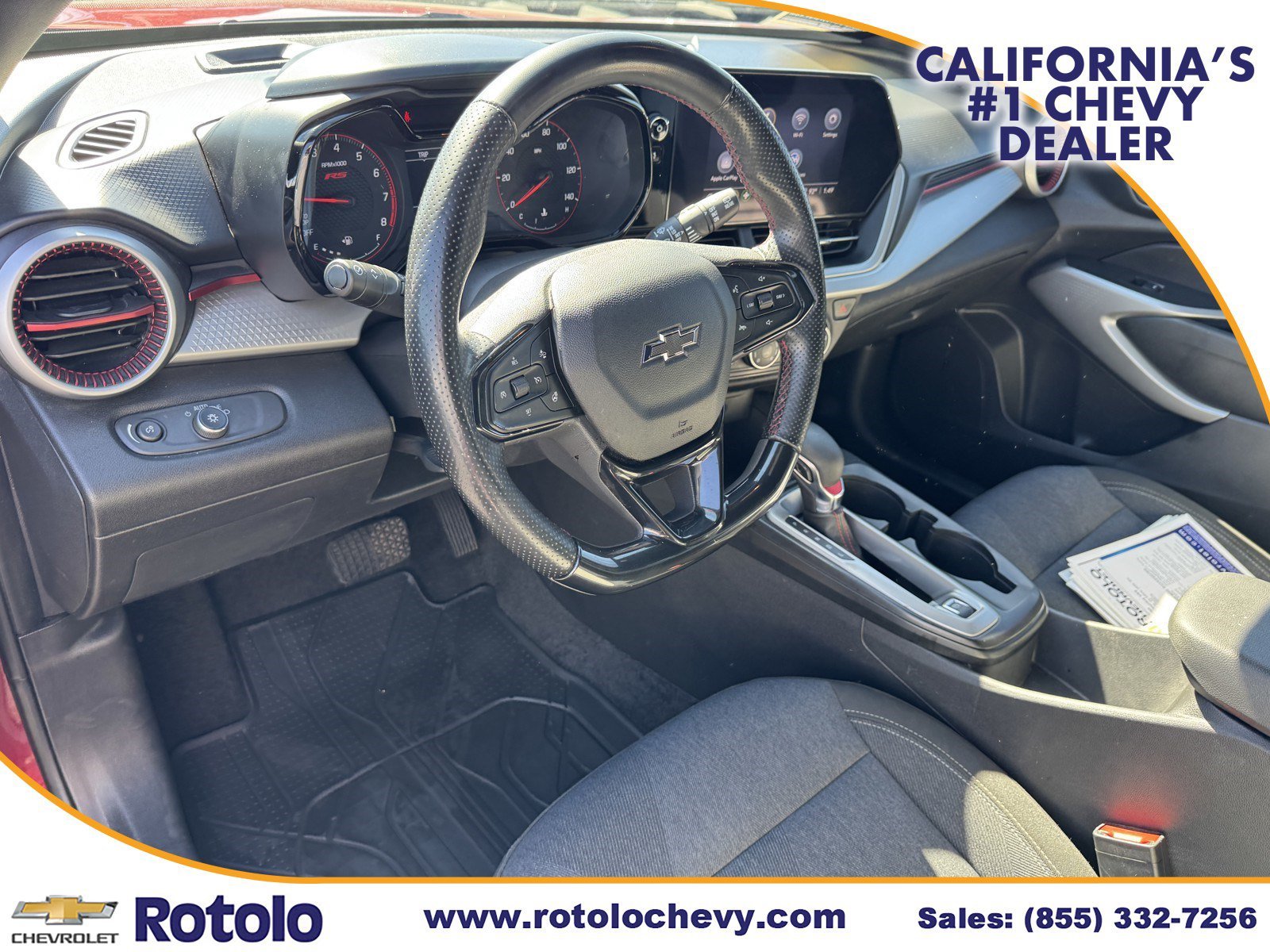 Used 2024 Crimson Metallic Chevrolet 1RS image 24