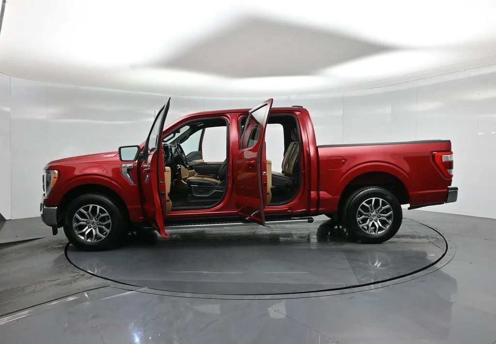 Certified Used 2022 Red Ford Lariat image 36