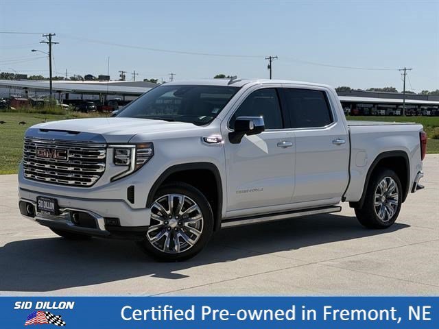 Certified Used 2024 White Frost Tricoat GMC Denali image 1