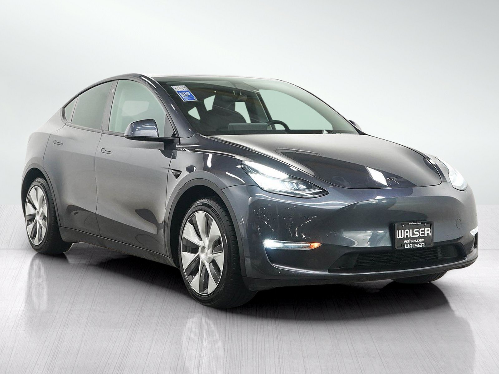 Used 2021 Gray Tesla Long Range image 8