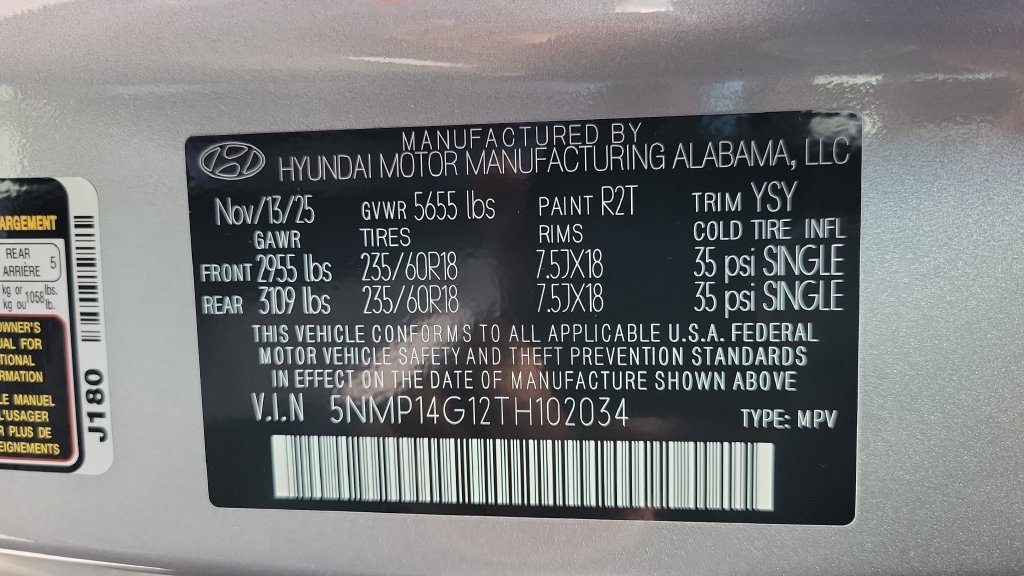 New 2026 Silver Hyundai SE image 25