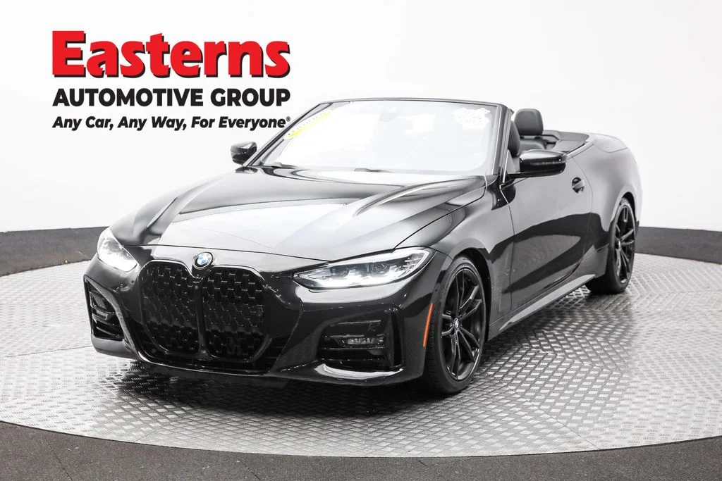 Used 2021 Black BMW 430i image 1