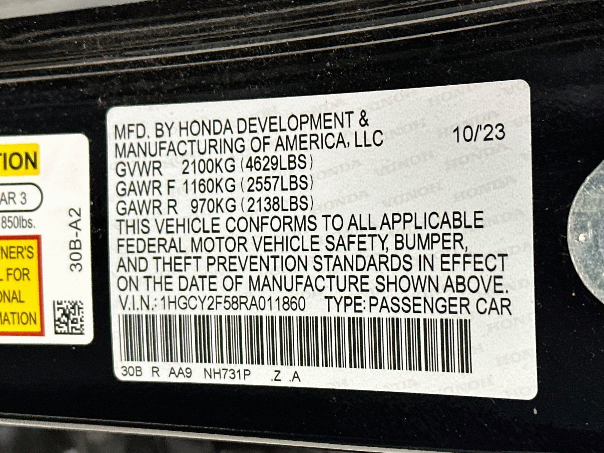 Used 2024  Honda Sport image 30