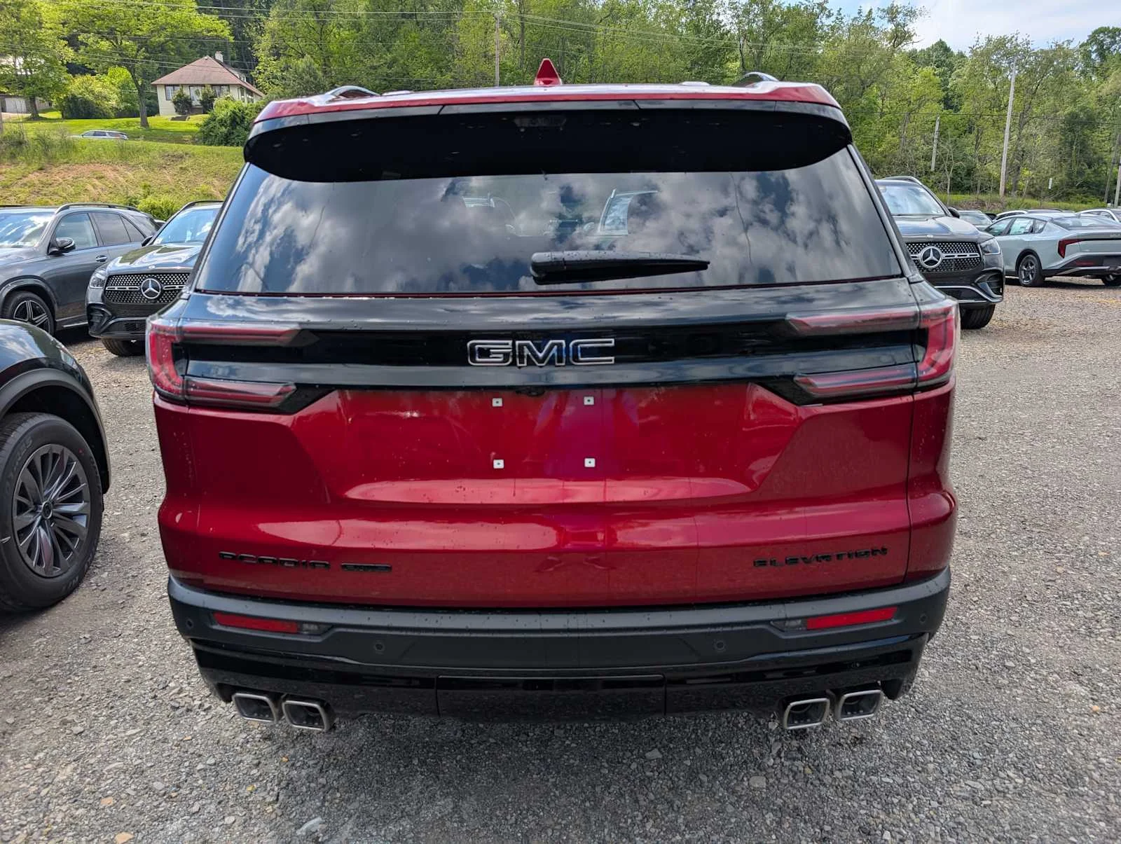 New 2026 Volcanic Red Tintcoat GMC Elevation image 8