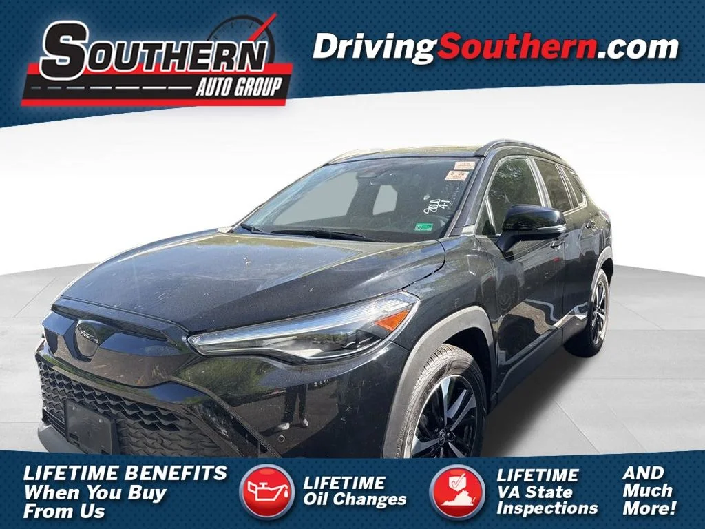 Used 2023 Black Toyota Hybrid XSE image 1
