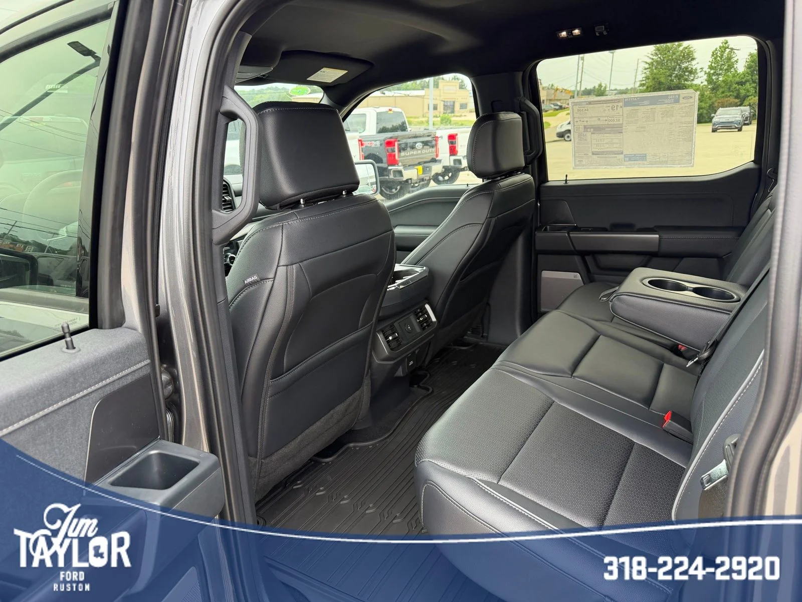 New 2026 Carbonized Gray Metallic Ford Lariat® image 8