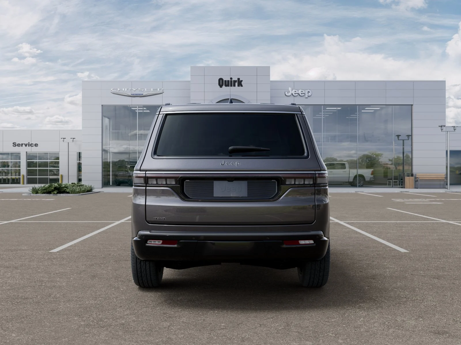 New 2026 Baltic-Gray Metallic Clear-Coat Exterior Paint Jeep BASE image 33