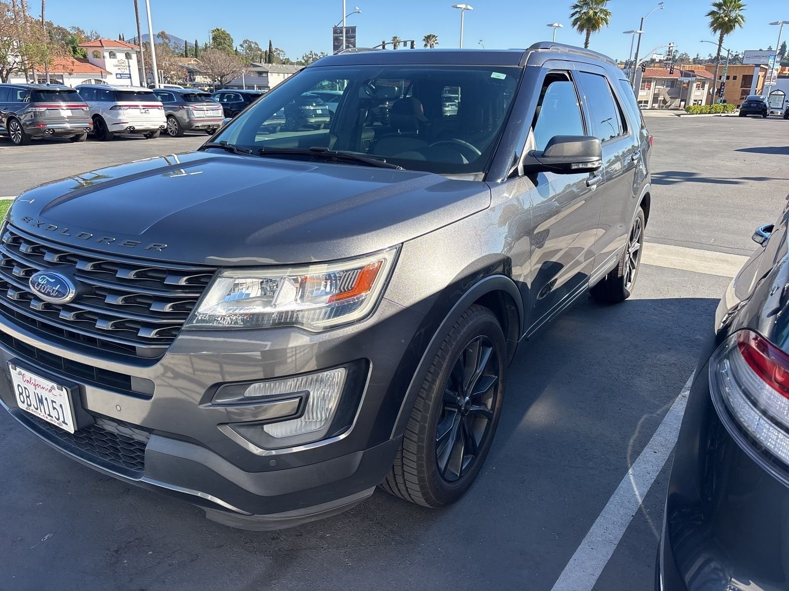 Used 2017 Ford Explorer XLT with VIN 1FM5K7D81HGE24505 for sale in La Mesa, CA