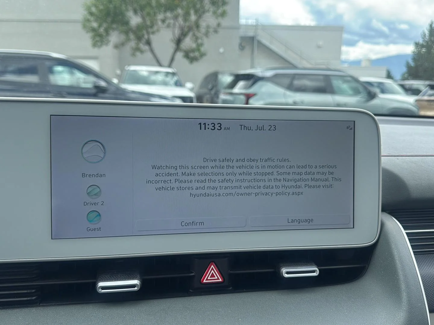 Used 2023 Digital Teal Hyundai SEL image 7