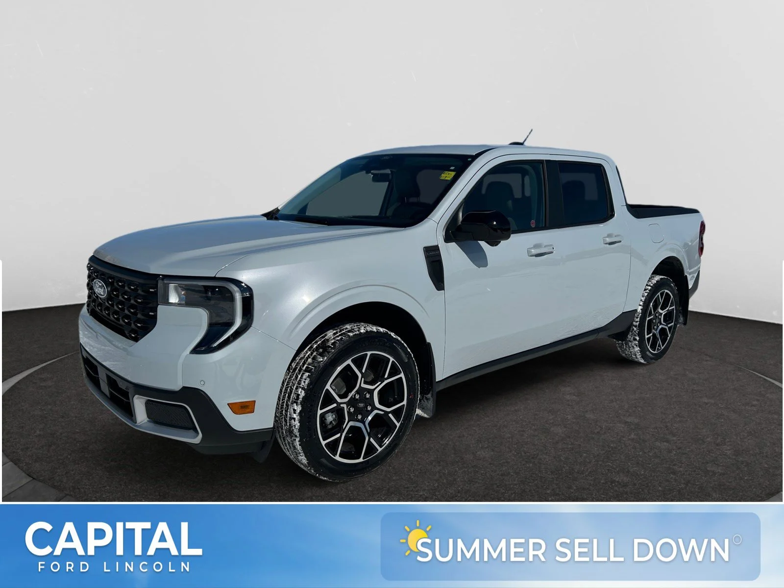 New 2026 Space White Metallic Ford Lariat image 1