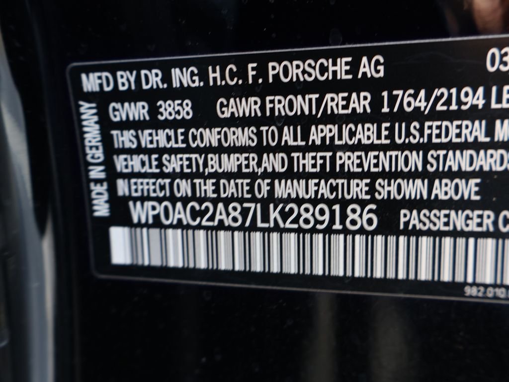 Used 2020 Black Porsche GT4 image 16