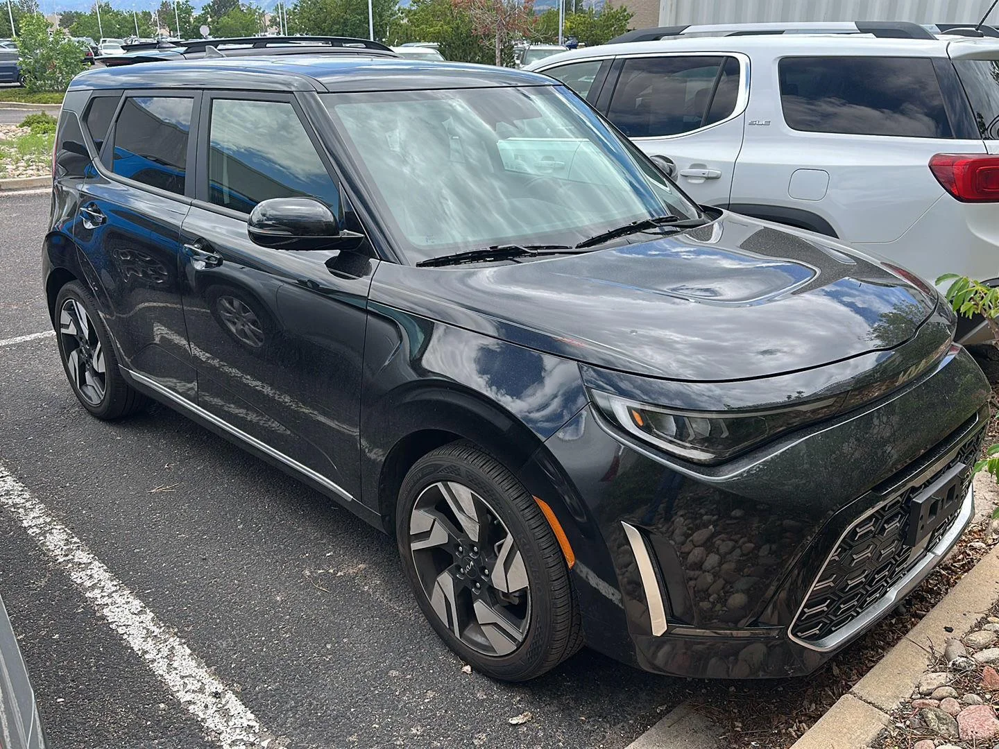 Used 2023 Fusion Black Kia GT-Line image 8