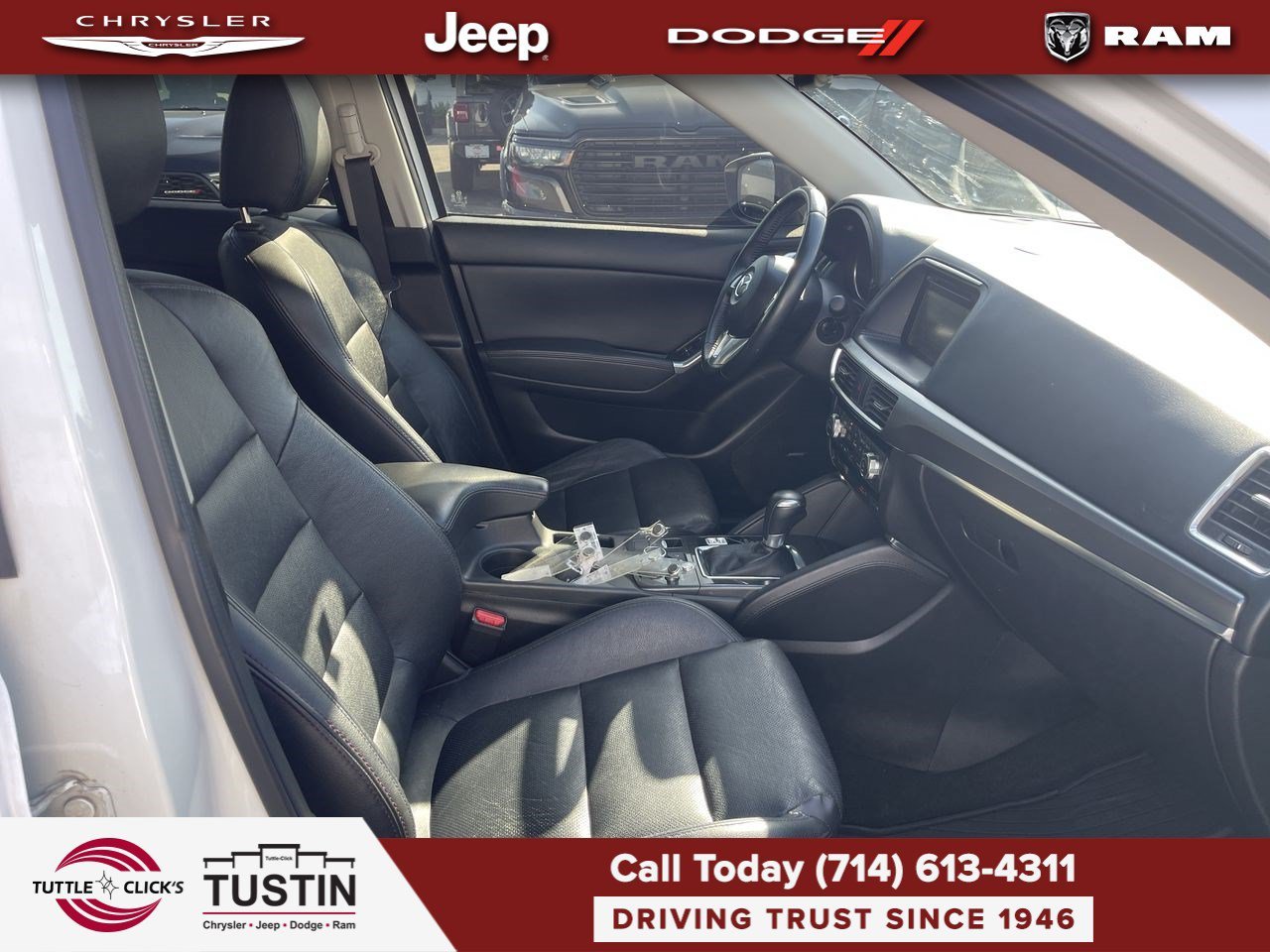 Used 2016 Crystal White Pearl Mica Mazda Grand Touring image 16