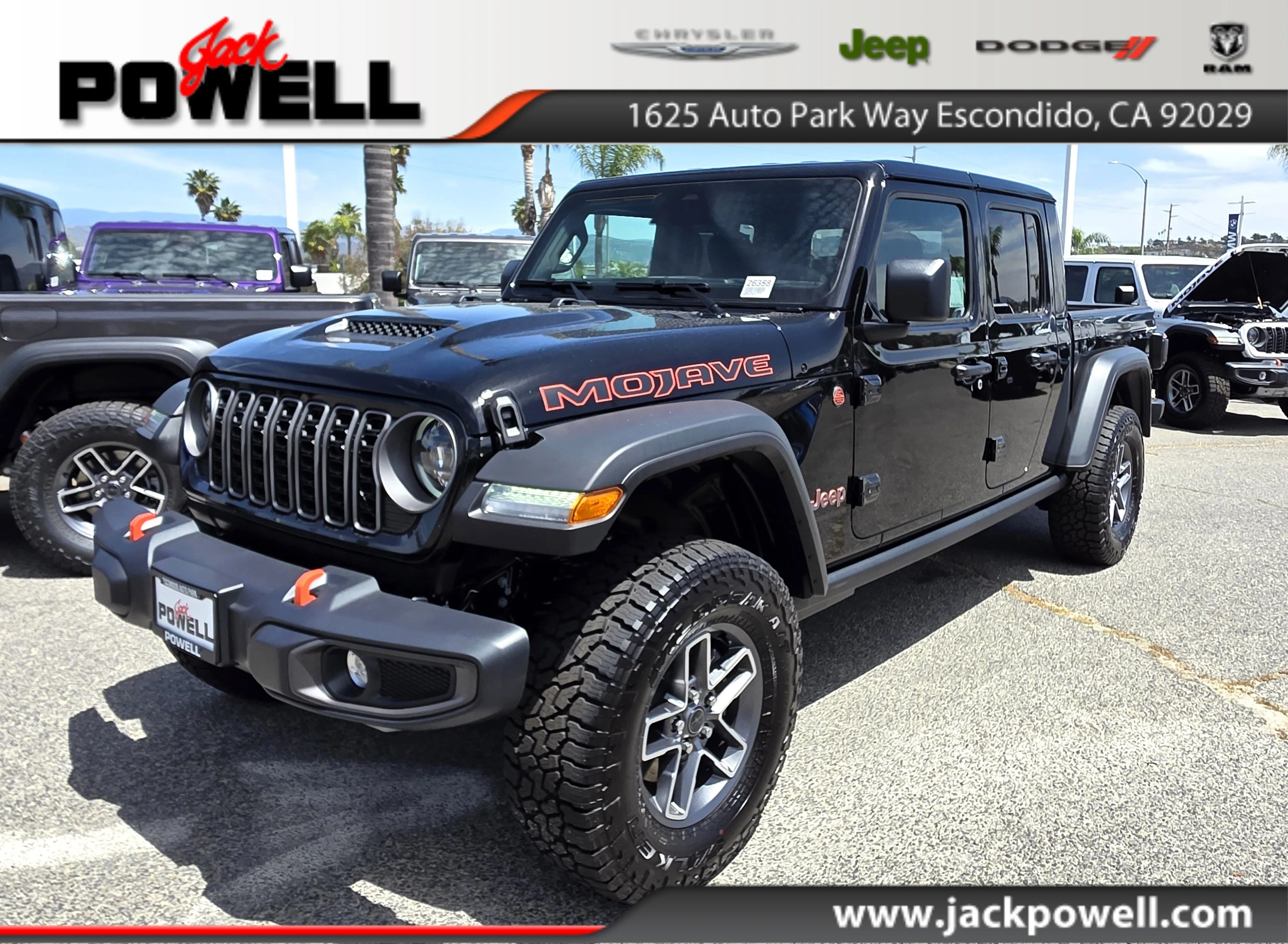 New 2026 Black Clearcoat Jeep Mojave image 1