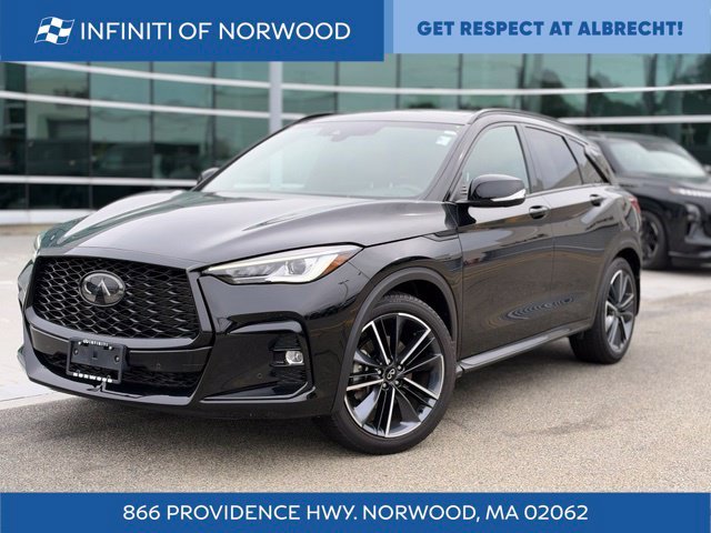 Certified Used 2023 Black Obsidian INFINITI SPORT image 1