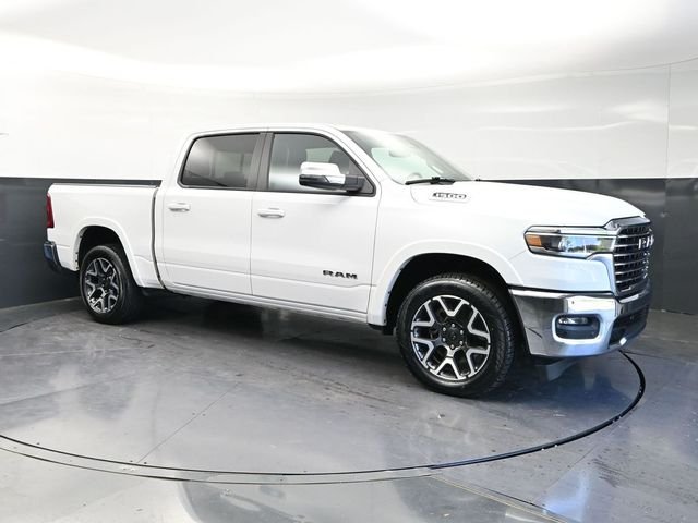 Used 2025 Bright White Clearcoat Ram Laramie image 3