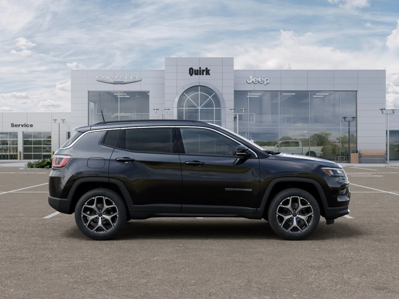 New 2026 Diamond Black Crystal Pearl-Coat Exterior Paint Jeep Limited image 21