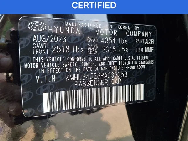 Used 2023 Black Hyundai Limited image 27