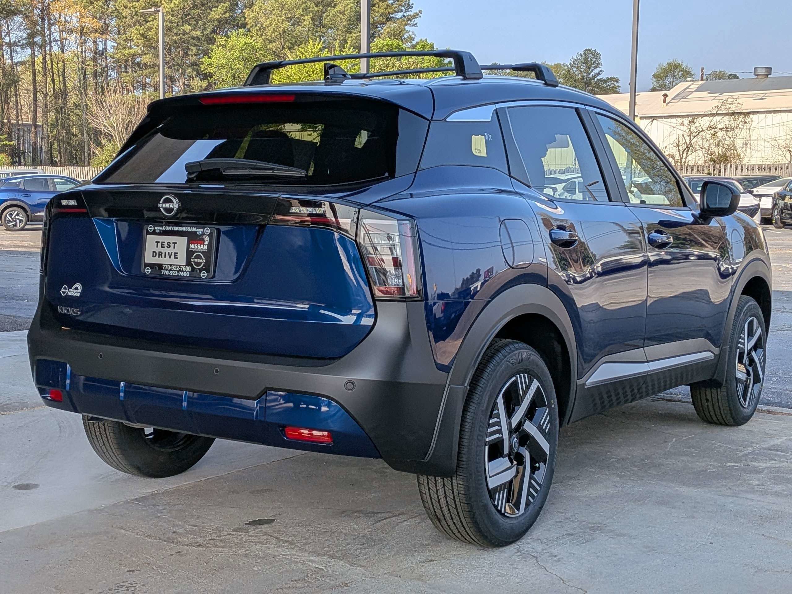 New 2027 Deep Blue Pearl Nissan SV image 3