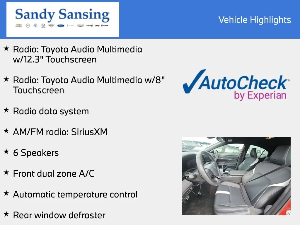 Used 2025 Red Toyota SE image 7