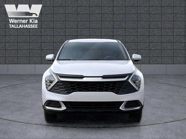 New 2025 Snow White Pearl Kia LX image 2
