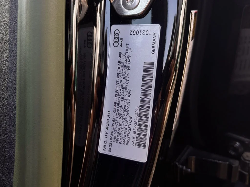 Used 2023 Black Audi Base image 27