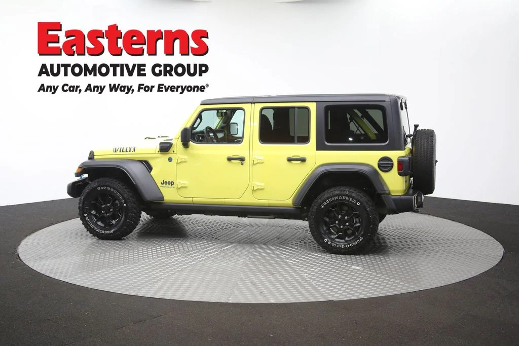 Used 2023 Yellow Jeep Willys 4xe image 61
