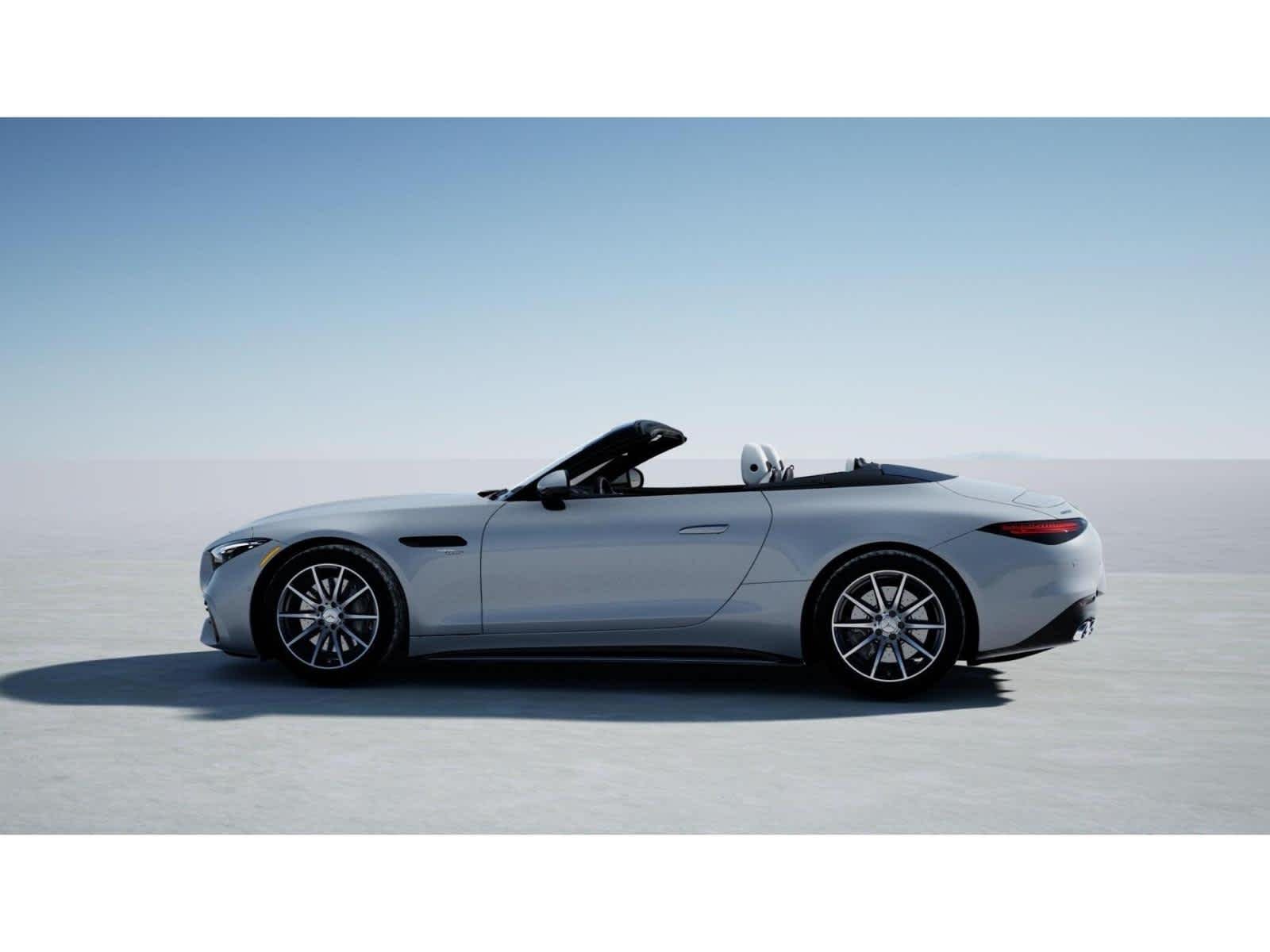 New 2027 MANUFAKTUR Moonlight White Metallic Mercedes-Benz AMG® SL 43 Roadster image 32