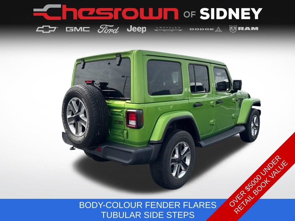 Used 2019 Green Jeep Unlimited Sahara image 5
