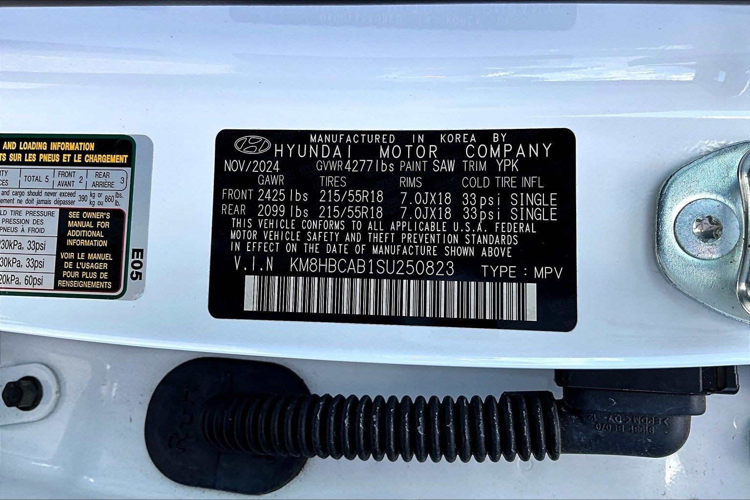 Certified Used 2025 White Hyundai SEL image 17