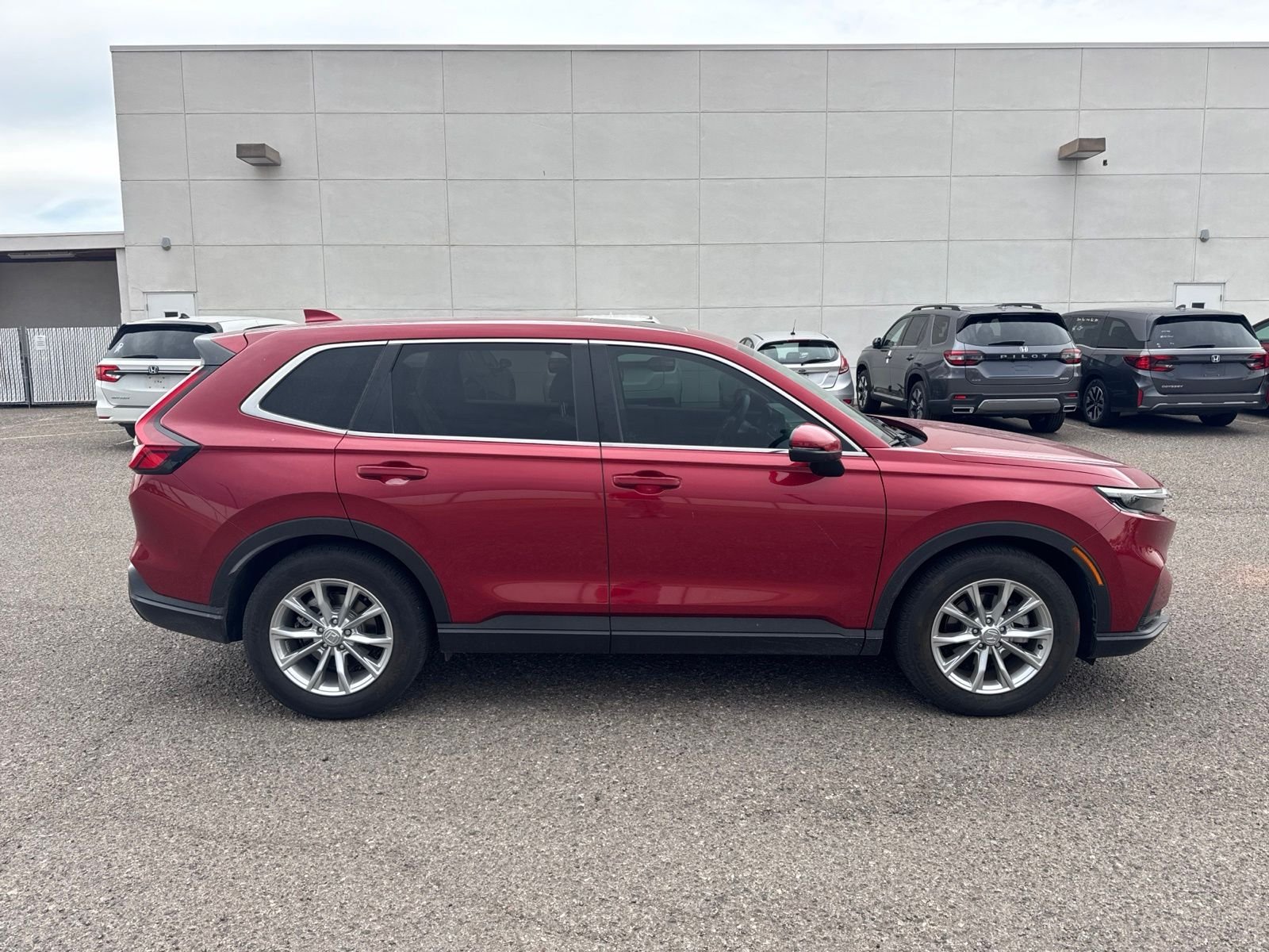 Used 2025 Radiant Red Metallic Honda EX image 6