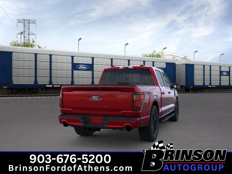New 2026 Ruby Red Metallic Tinted Clearcoat Ford XLT image 8