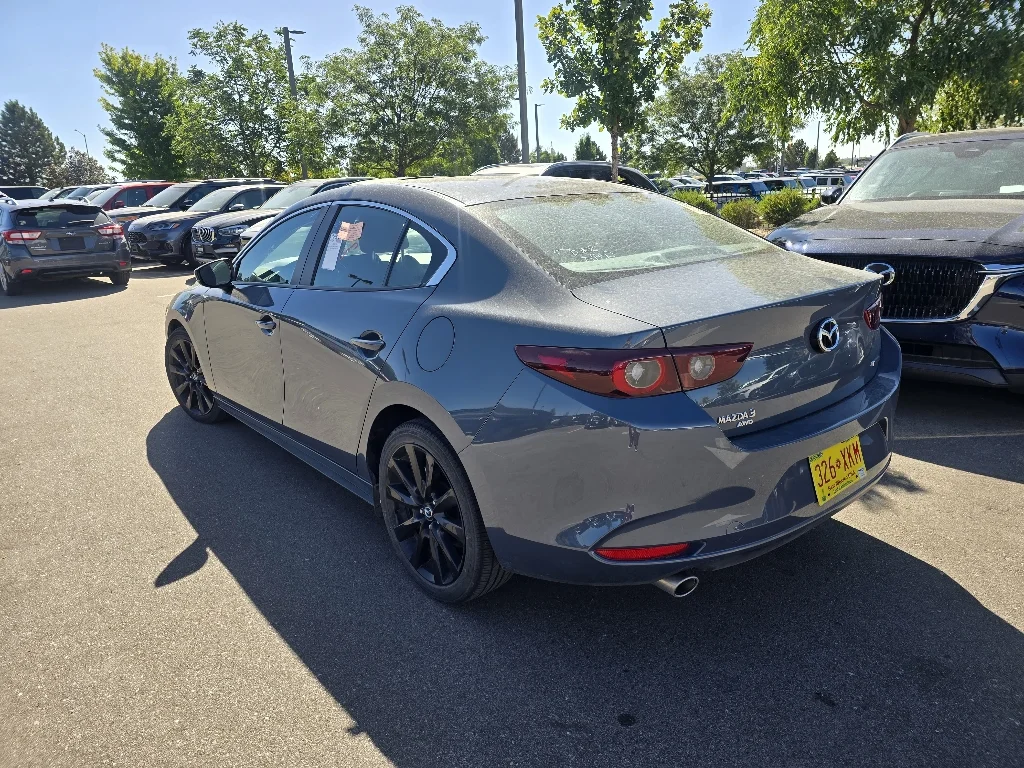Used 2025 Polymetal Gray Metallic Mazda 2.5 S Carbon Edition image 3