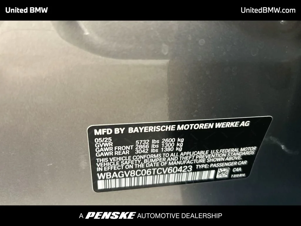 Used 2026 Oxide Grey II Metallic BMW M850i xDrive Gran Coupe image 23