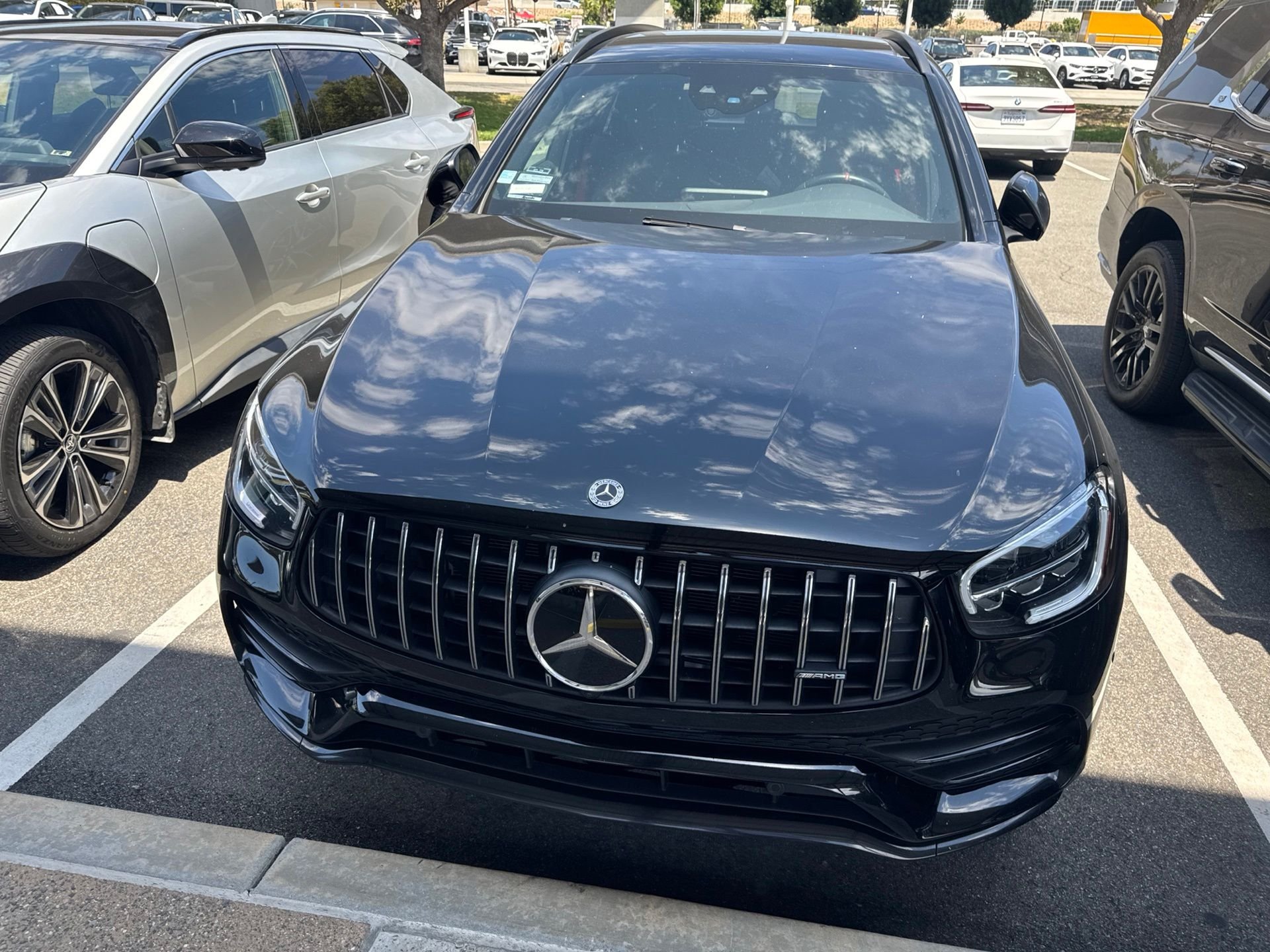 Used 2022 Black Mercedes-Benz GLC 43 AMG® image 2