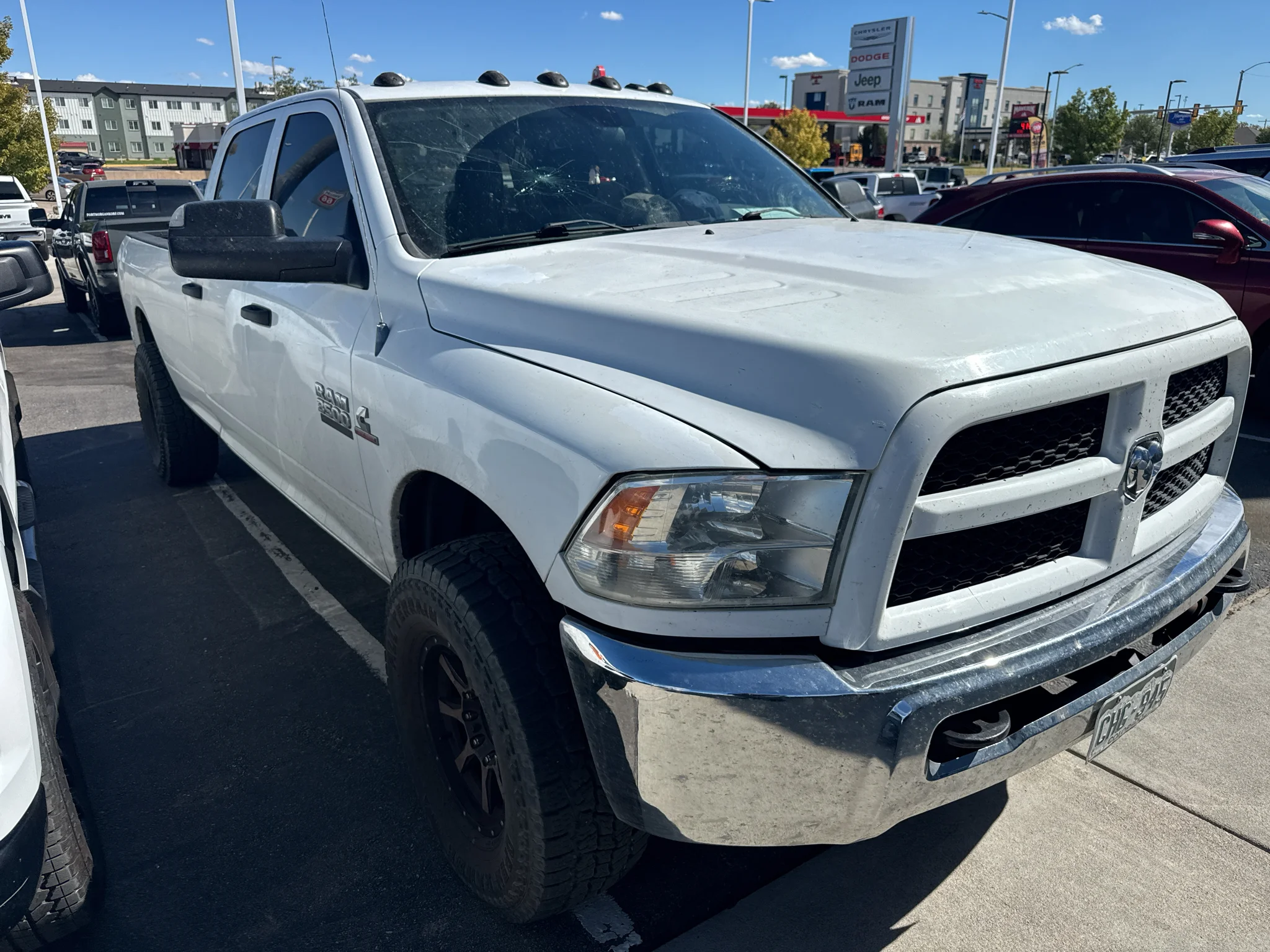 Used 2013 Bright White Clearcoat Ram Tradesman image 3