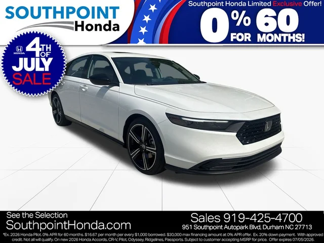2026 Honda Accord SE